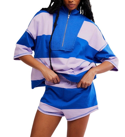 FP Movement Retro Rugby Set in Electric Shock Combo