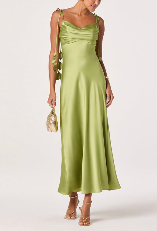 ASTR Hera Dress in Green
