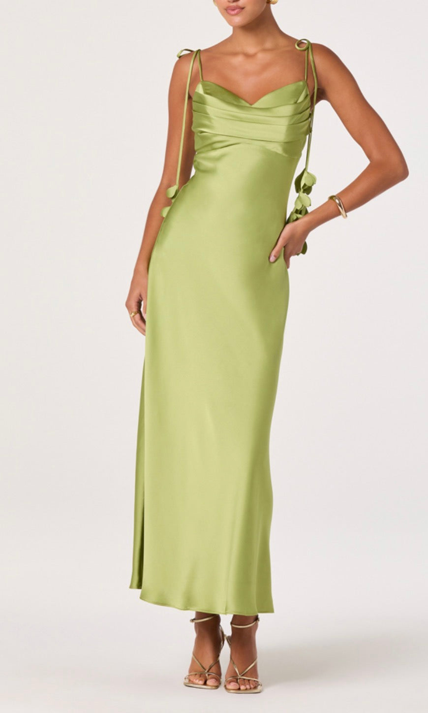 ASTR Hera Dress in Green
