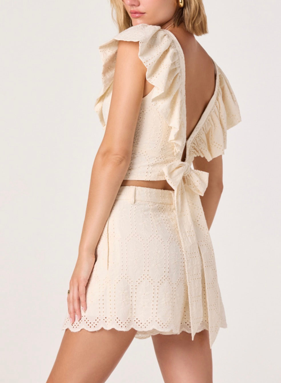 ASTR Margo Top in Cream