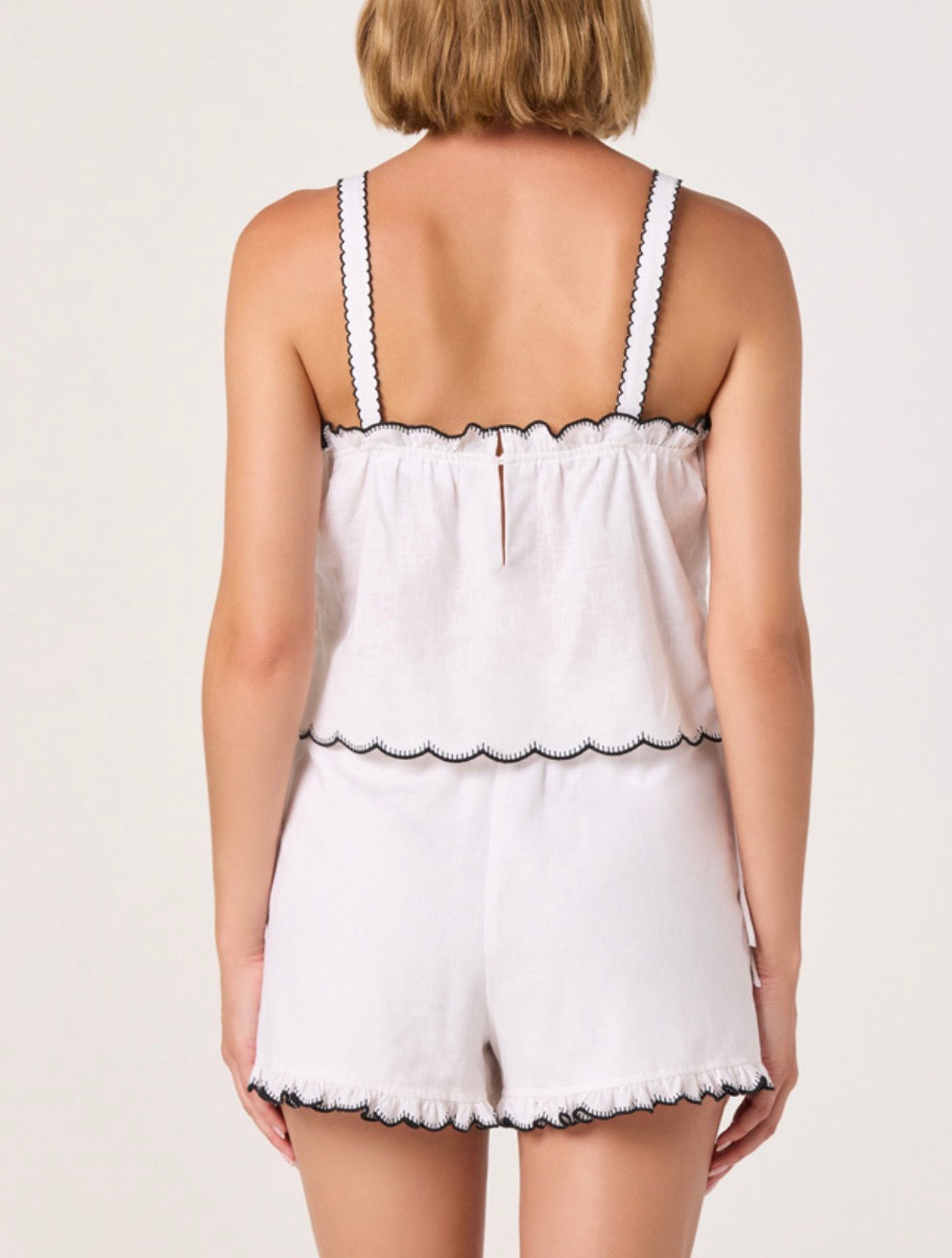 ASTR Sadie Top in Off White