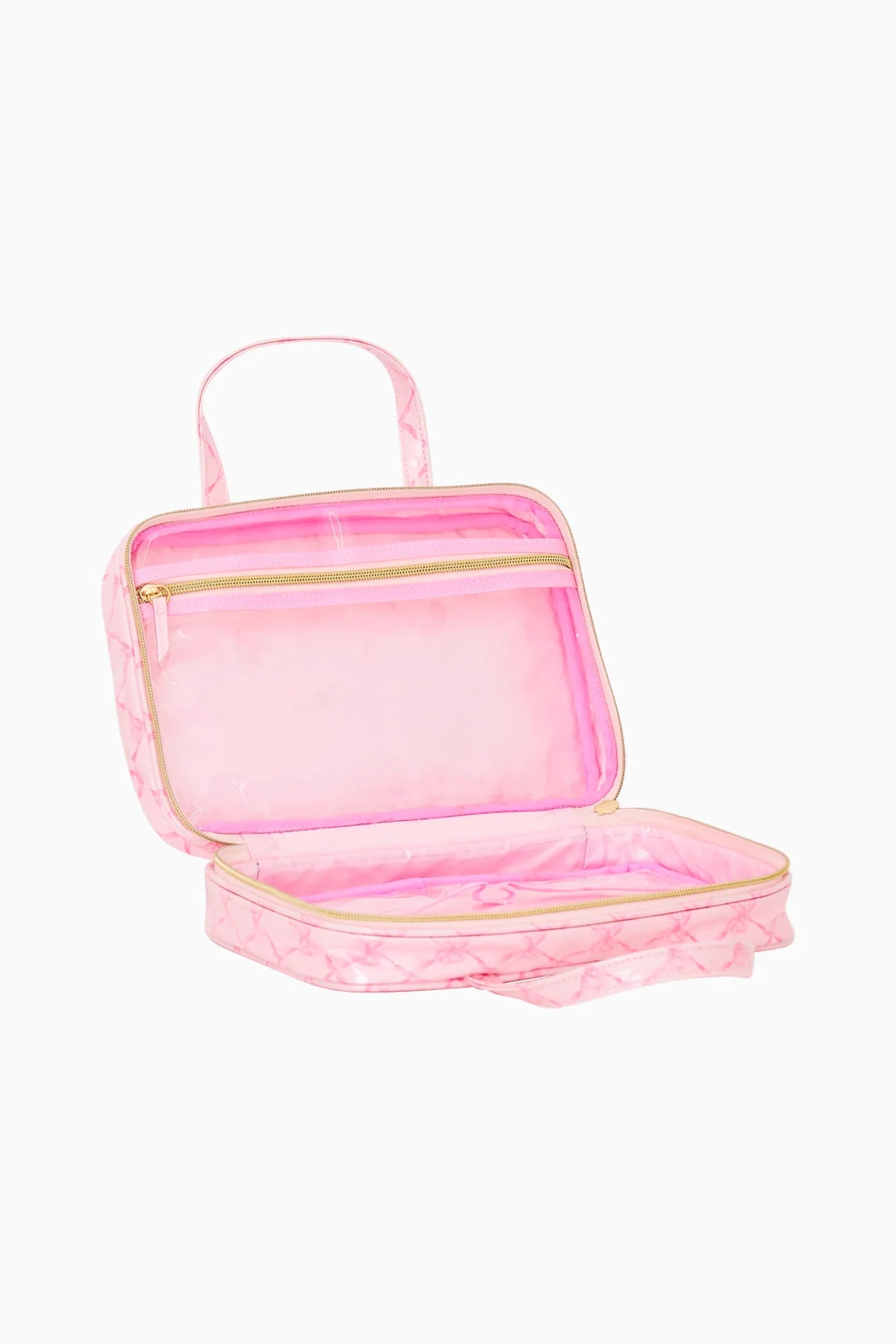 Love Shack Fancy Travel Box in Pink Peppermint