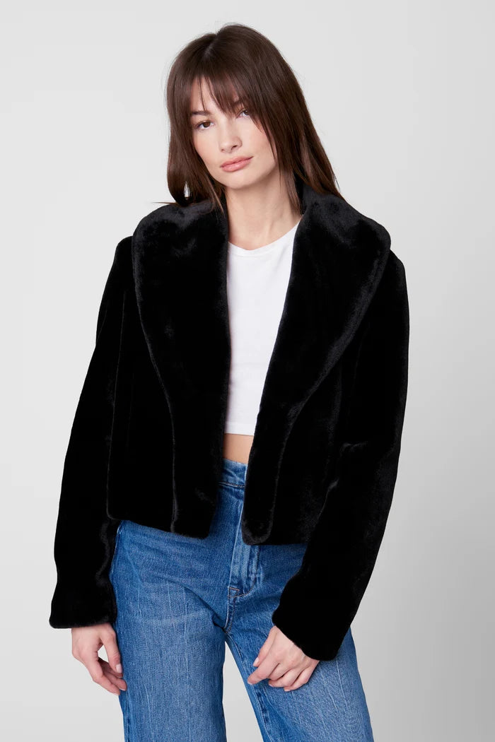 Blank NYC Be My Guest Fur Jacket