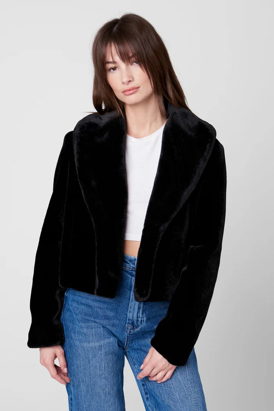 Blank NYC Be My Guest Fur Jacket