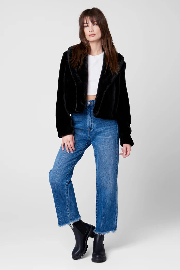 Blank NYC Be My Guest Fur Jacket